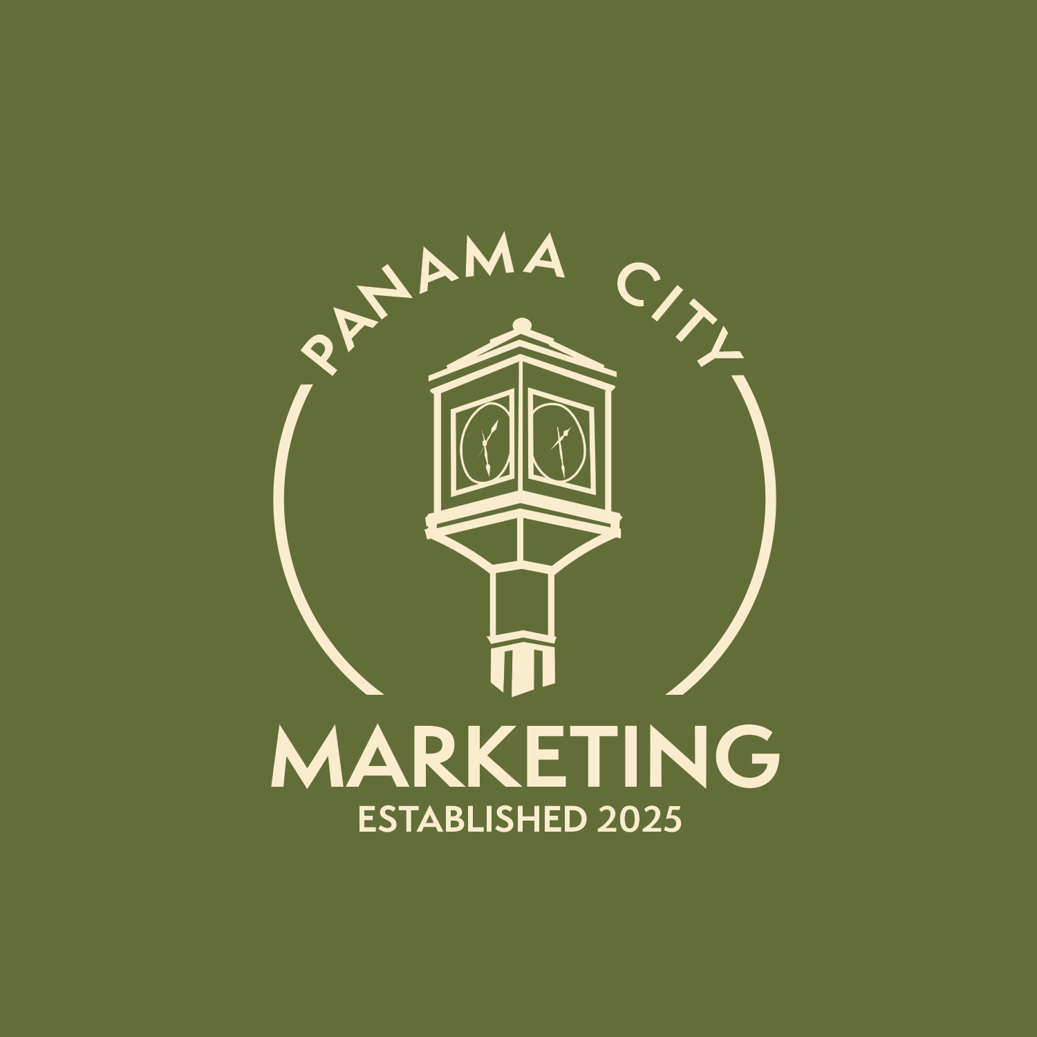 Panama City Marketing Logo - Green